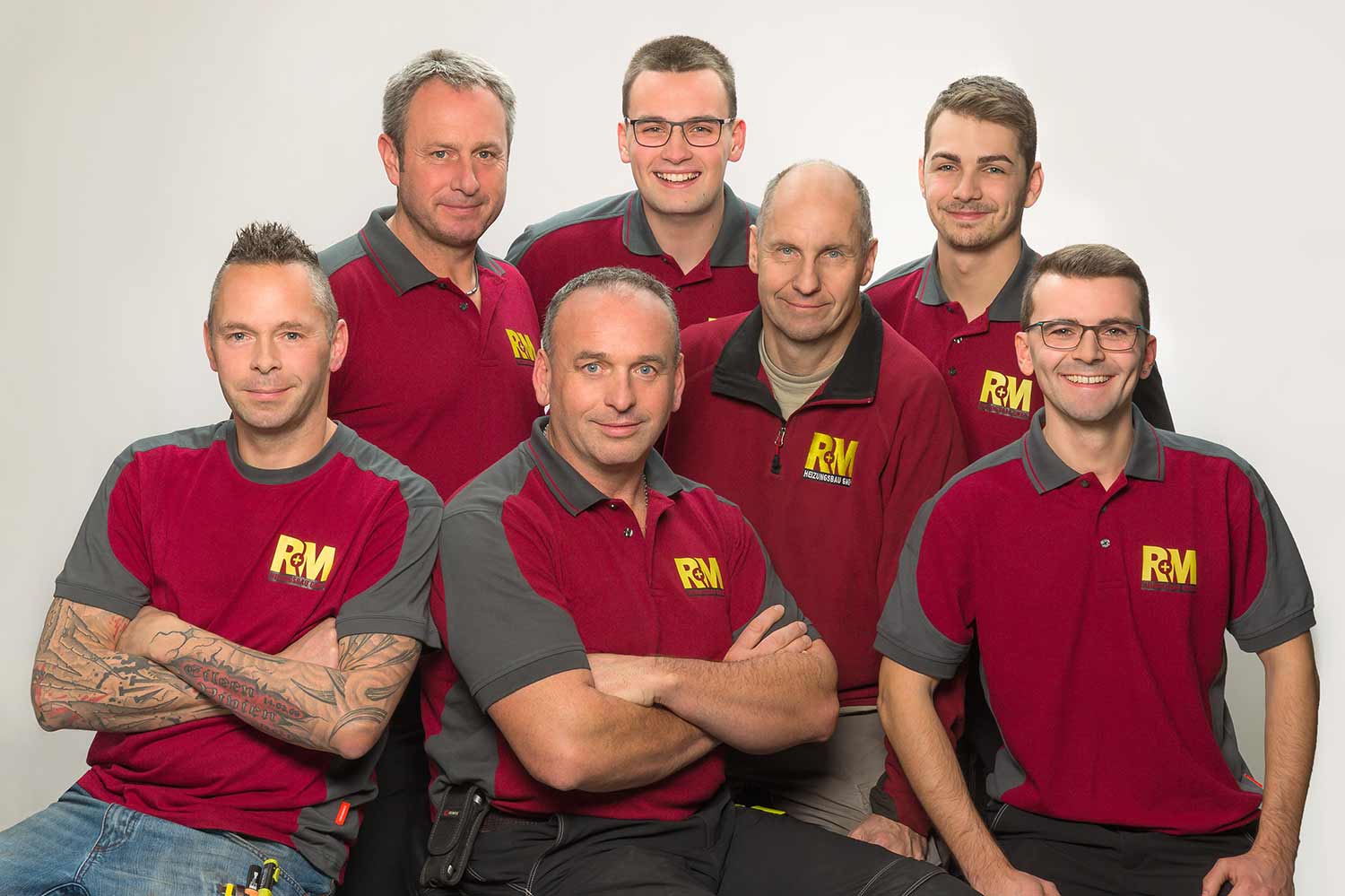 Heizung und Sanitärfirma RM Heizungsbau Team Mitarbeiter